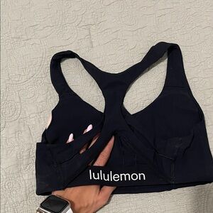 lululemon athletica Navy Sports Bra